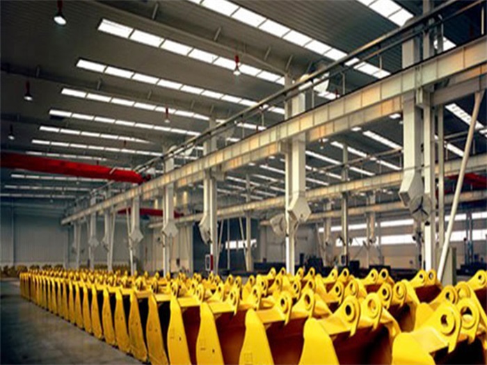 昆山徐工集团挖掘机装配车间